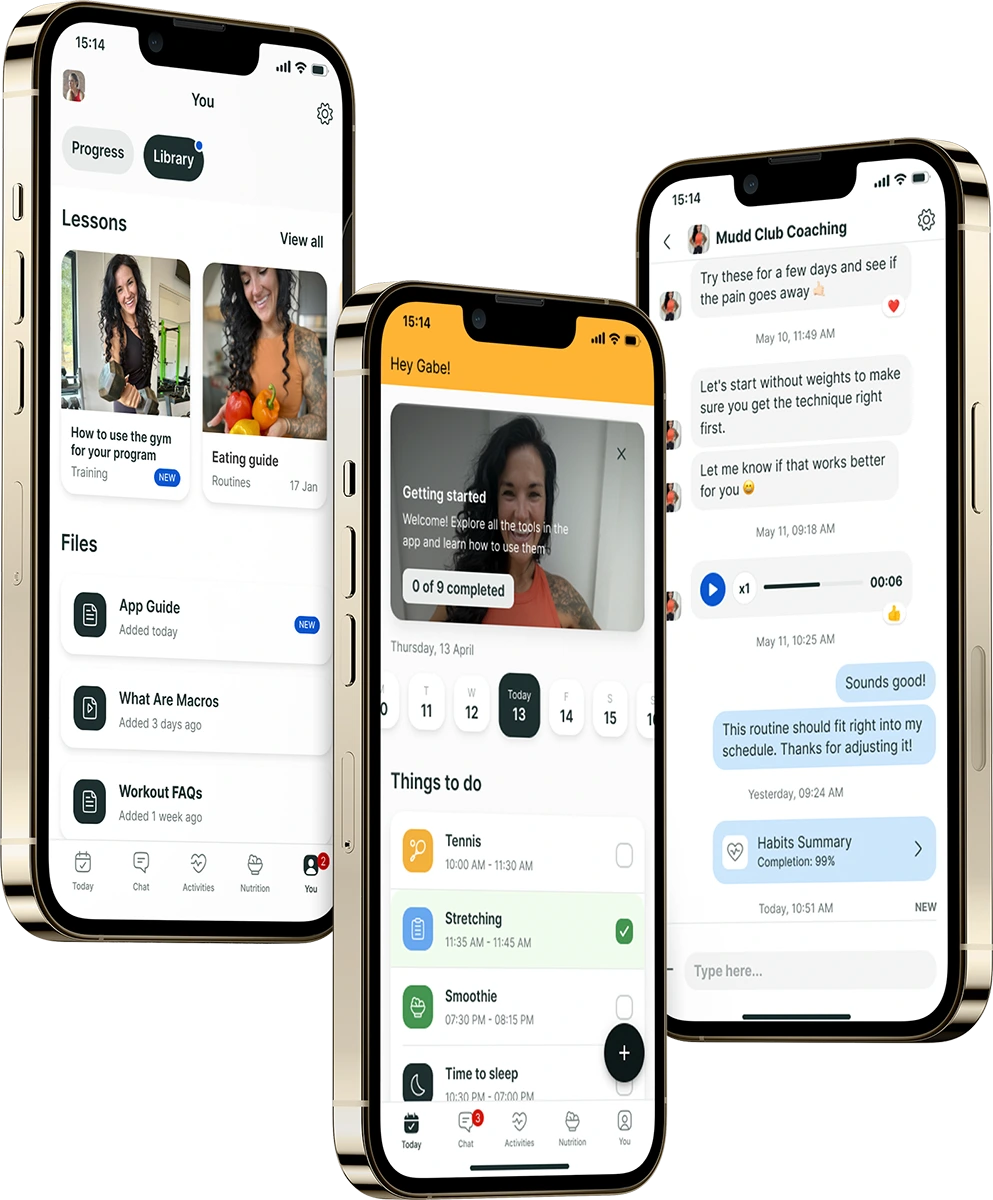 Britt Mudd's 1 on 1 coaching app